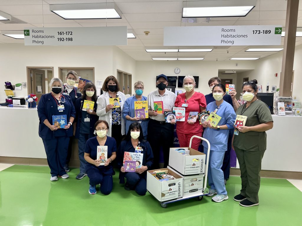 Fountain Valley Regional Hospital staff and Kids READ!